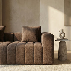 Piano Keys Sofa – Modern Channel Tufted Lounge