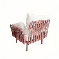 Bella White (3+2+1) Rattan Outdoor Lounge Set with Coffee Table