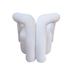 Luna Teddy Chair Cloud Hug Armchair – White Teddy Fabric
