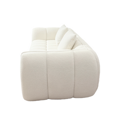 Pumpkin Cloud 2 Seater Sofa – Teddy Fabric