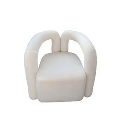 Luna Teddy Chair Cloud Hug Armchair – White Teddy Fabric